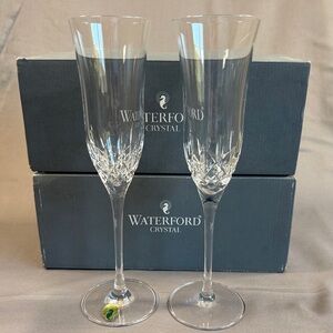 Waterford Lismore Essence Champagne Flute Set Of 2  10.8” 7.5oz
